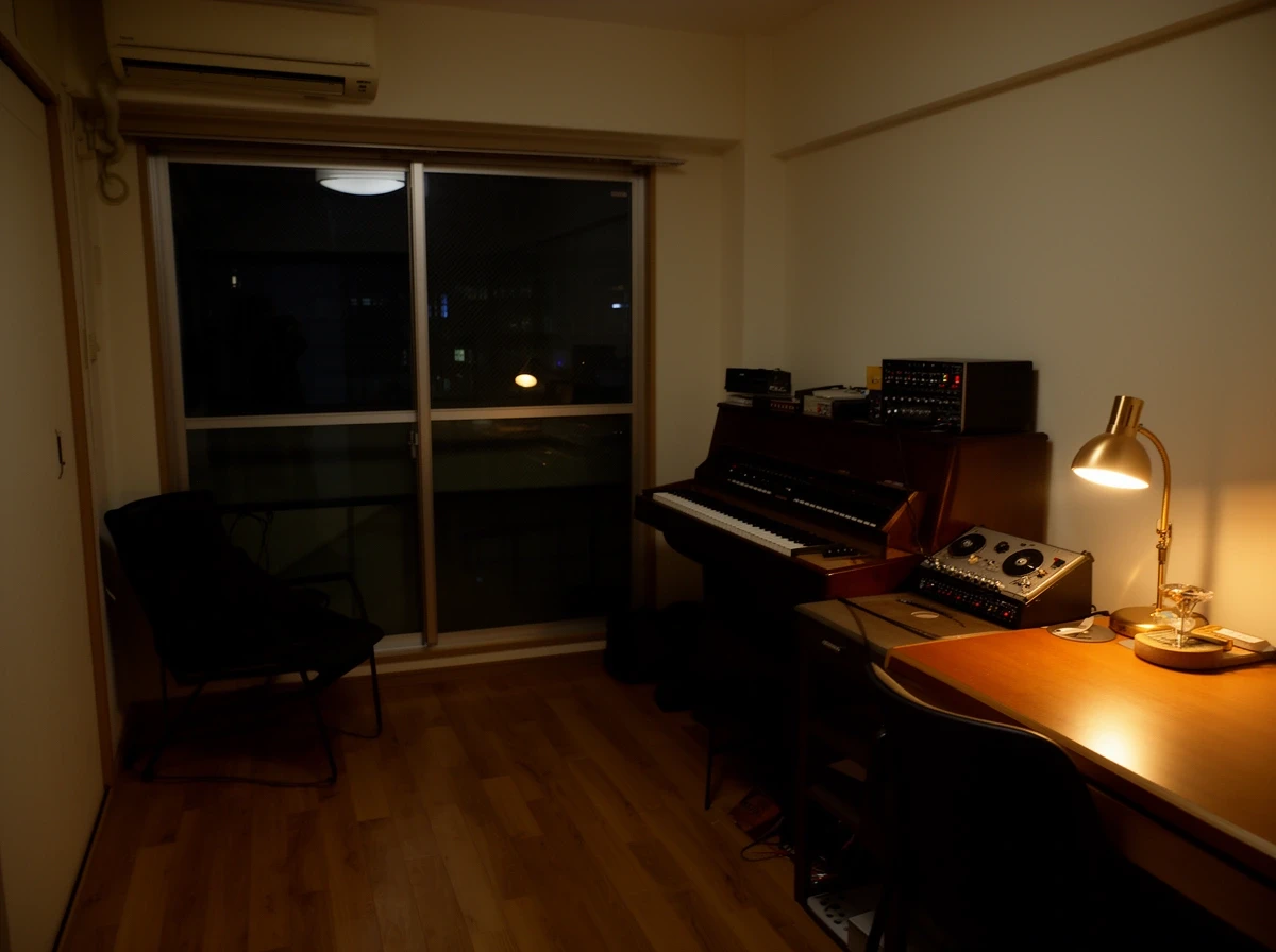 ラボの録音ブース